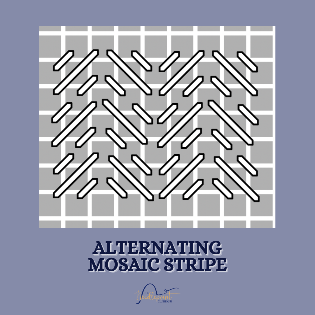 Alternating Mosaic Stripe