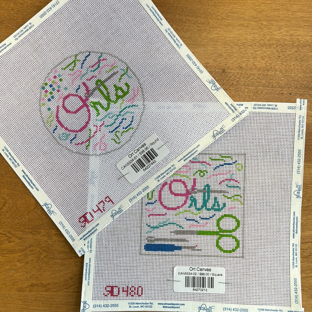 Ort Canvas The Needlepoint Clubhouse