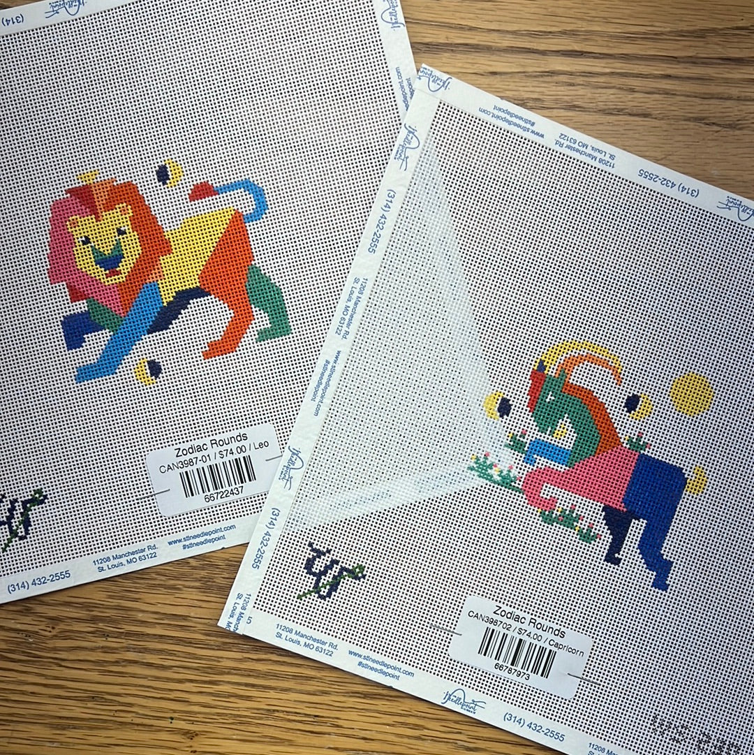 Zodiac Rounds The Needlepoint Clubhouse