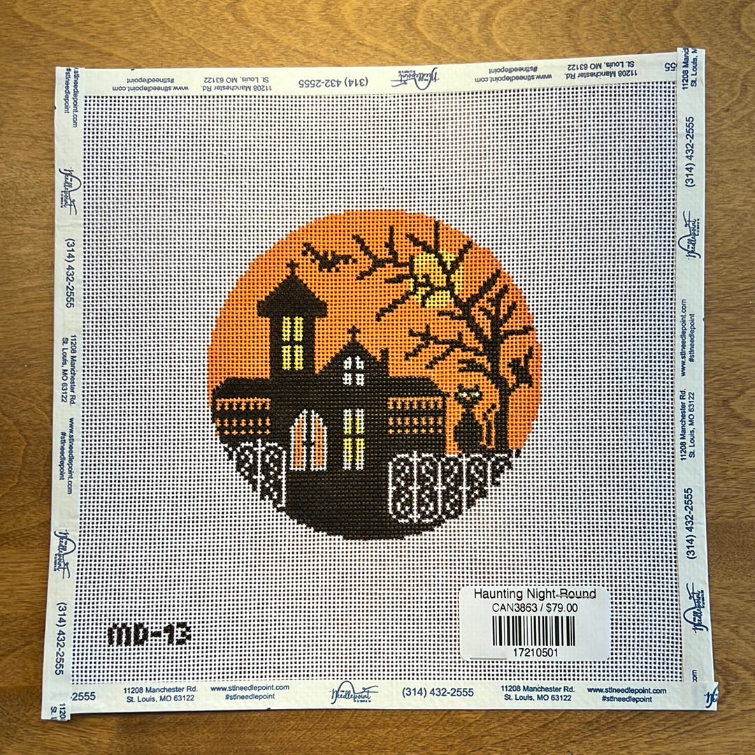 Haunting Night Round The Needlepoint Clubhouse