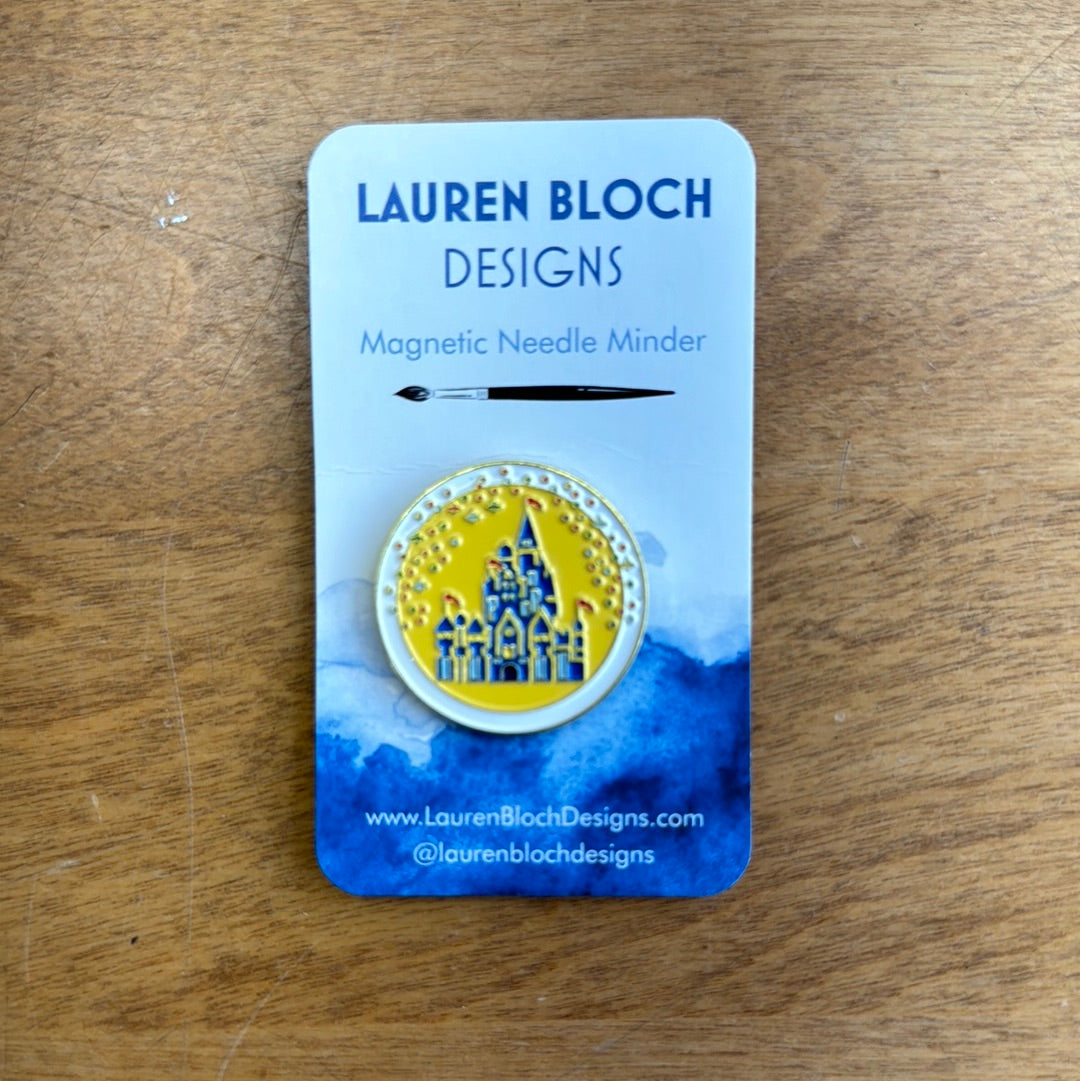 Needle Minder Castle with Stars (Gold) The Needlepoint Clubhouse