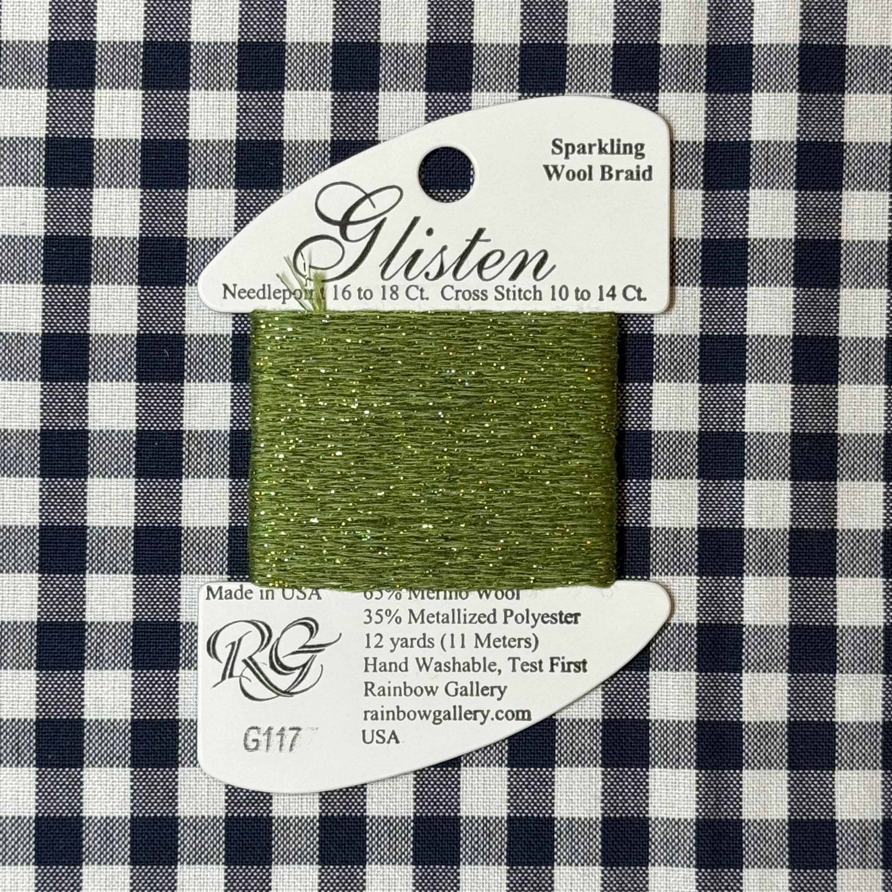 G117 Dill Pickle | Glisten – The Needlepoint Clubhouse