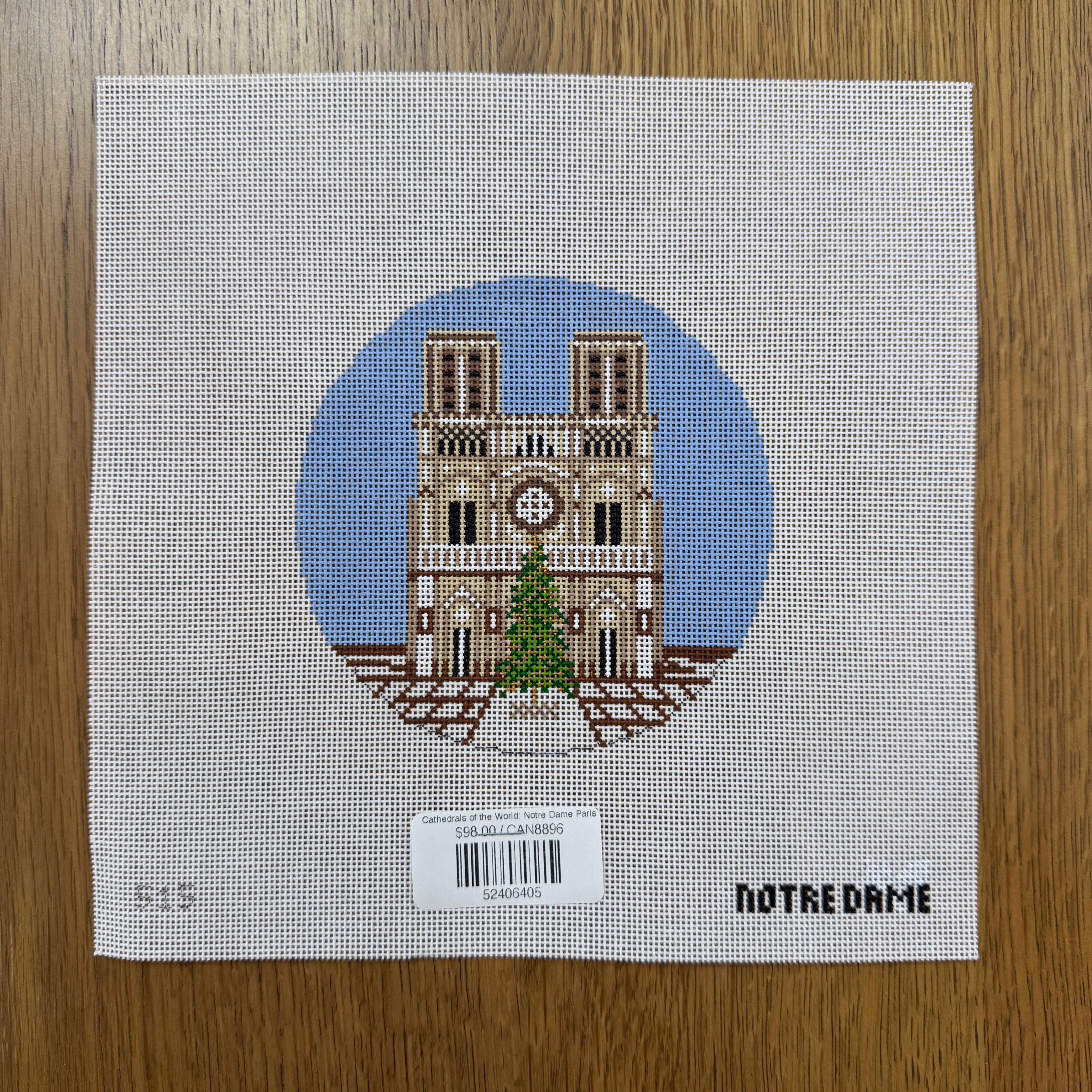 Cathedrals of the World: Notre Dame Paris – The Needlepoint Clubhouse