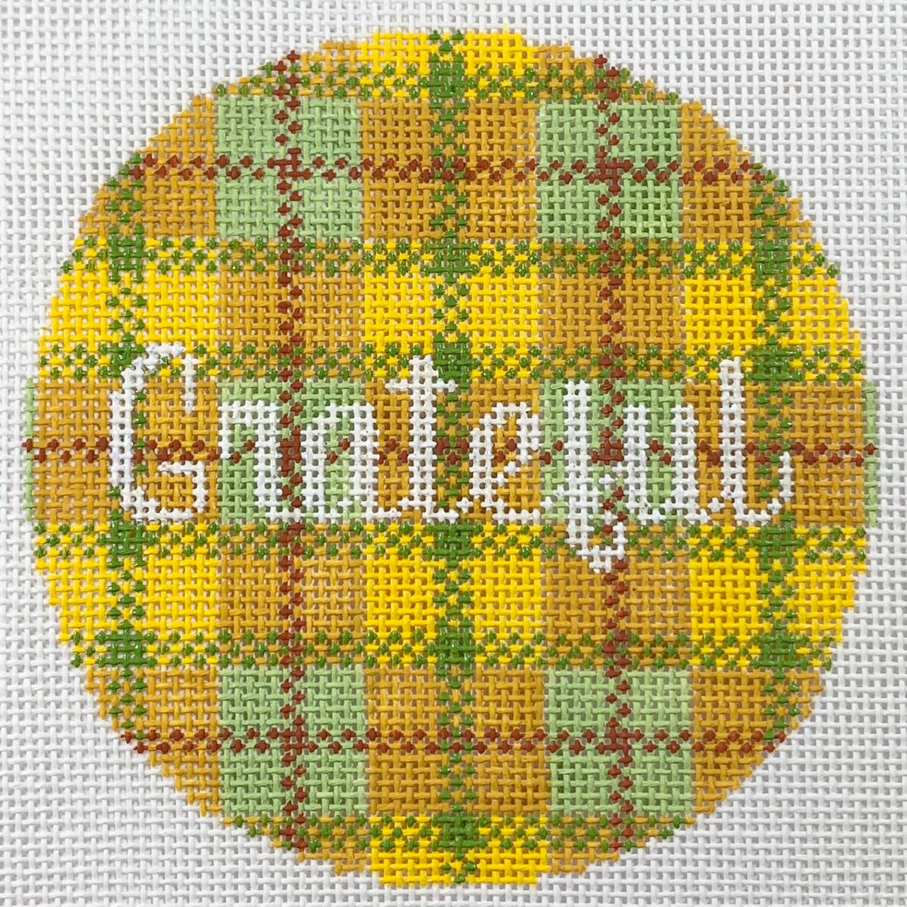 Grateful, Fall Colors The Needlepoint Clubhouse