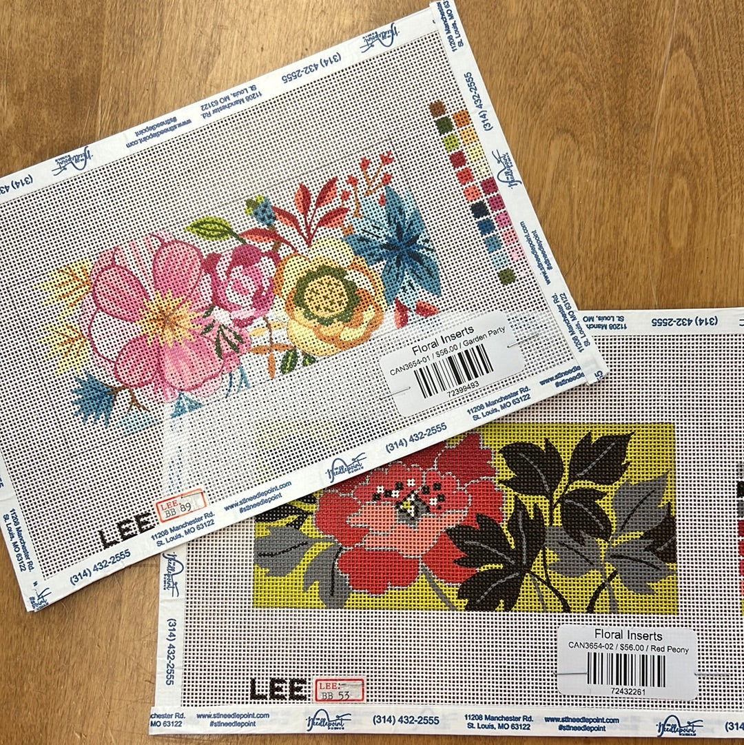 Floral Inserts The Needlepoint Clubhouse