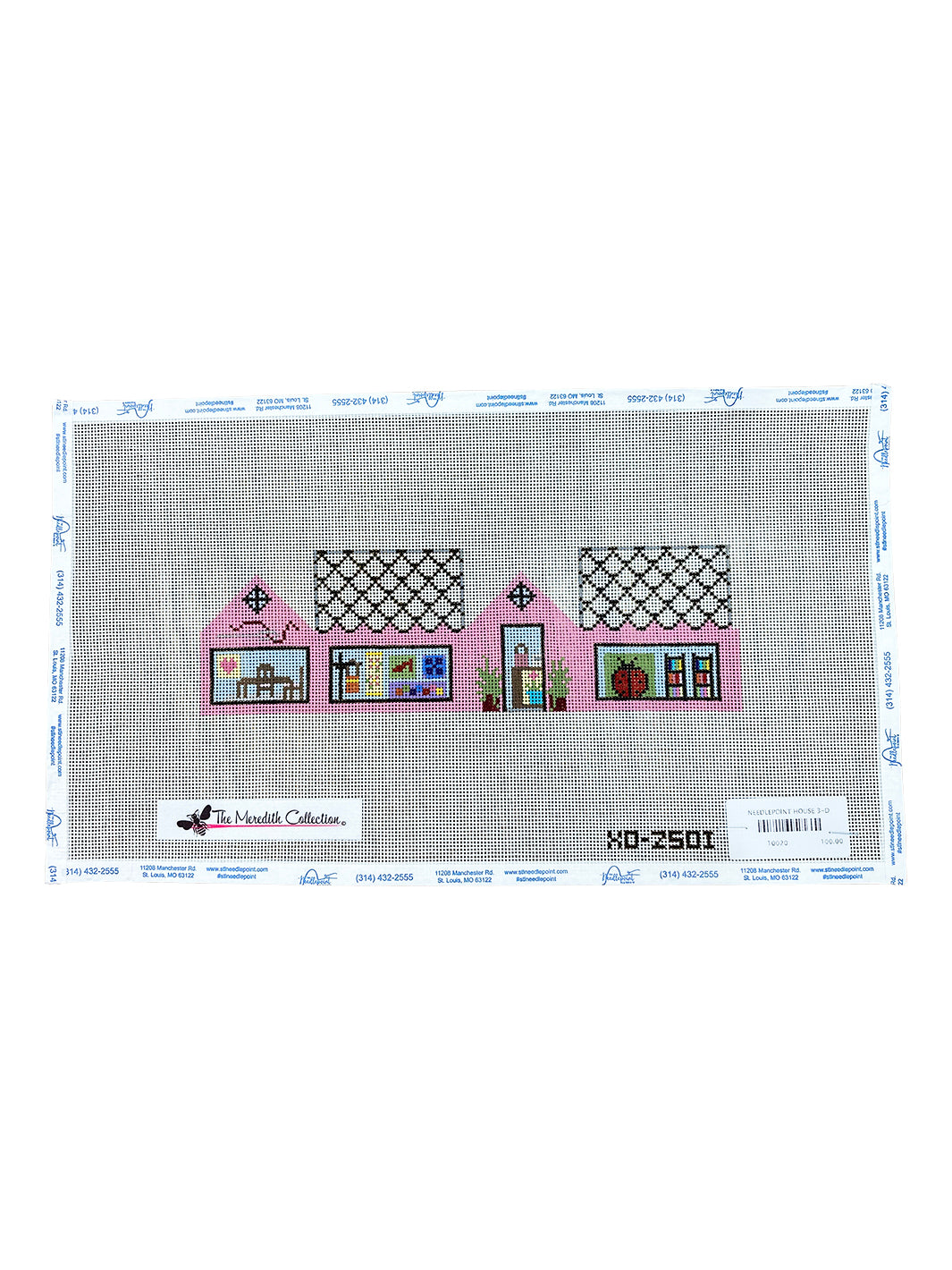 3D Needlepoint House The Needlepoint Clubhouse