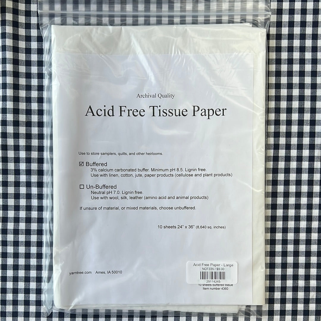 Acid Free Tissue Paper Large The Needlepoint Clubhouse