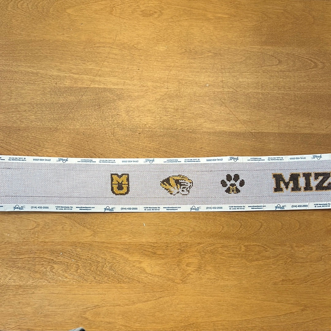 Mizzou Belt The Needlepoint Clubhouse