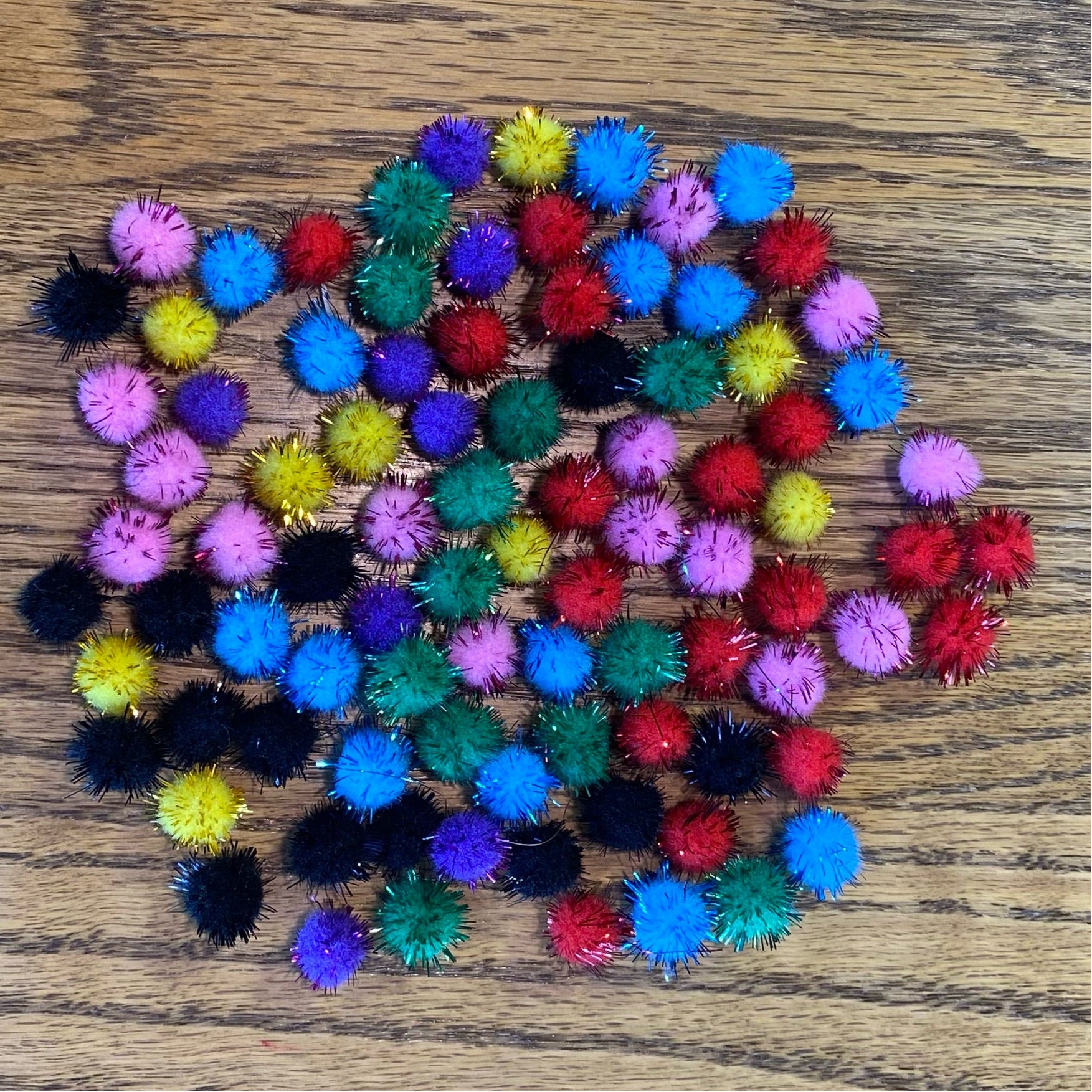 Sparkle Pom Poms The Needlepoint Clubhouse