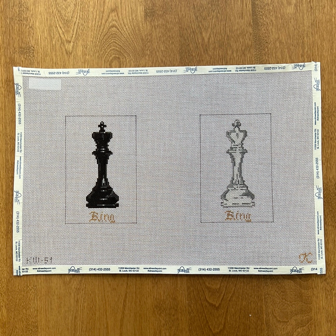 Chess King – The Needlepoint Clubhouse