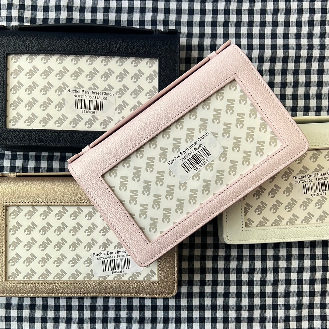 Rachel Barri 'Everyday Clutch' Inset Clutch – The Needlepoint Clubhouse