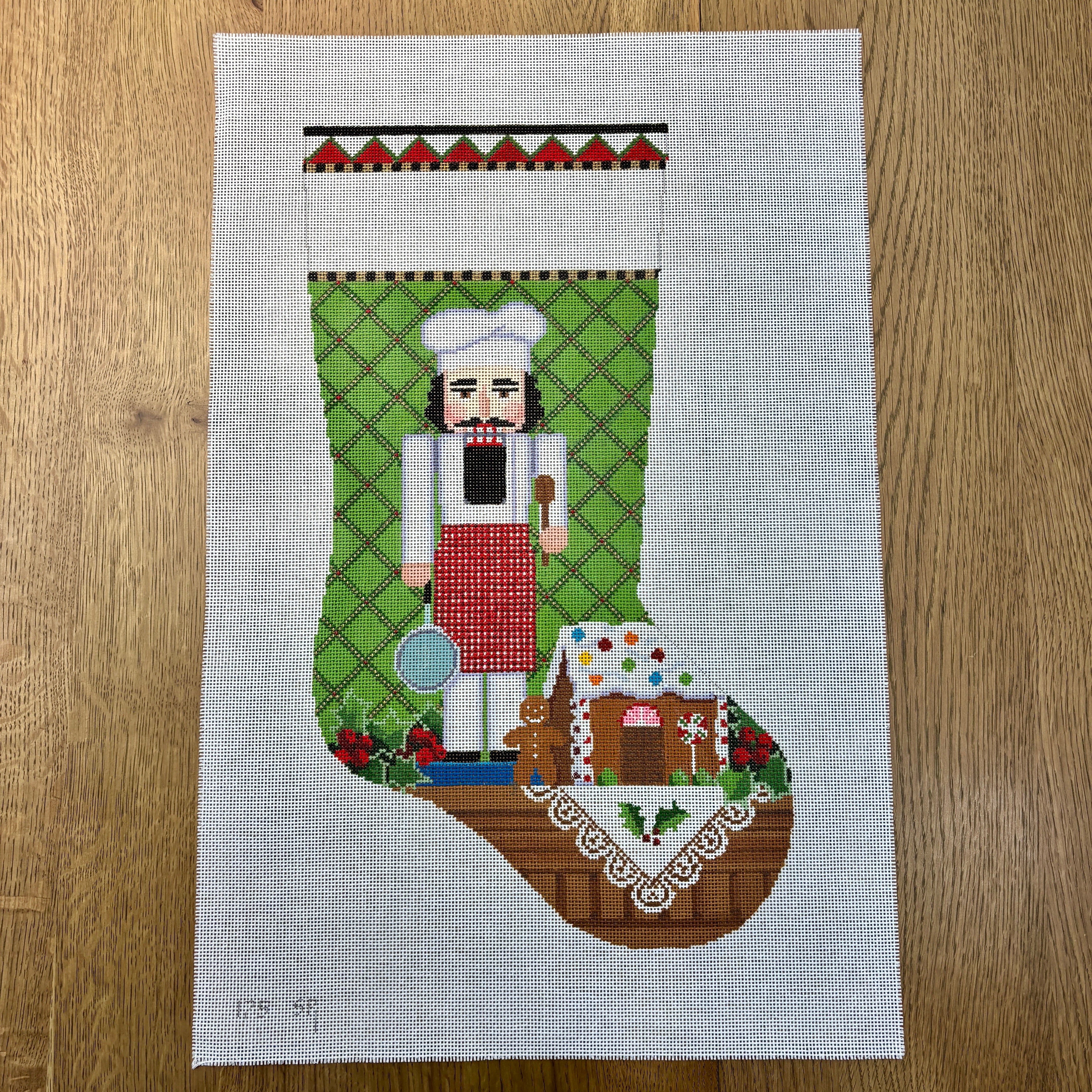 Nutcracker, Chef, Stocking – The Needlepoint Clubhouse