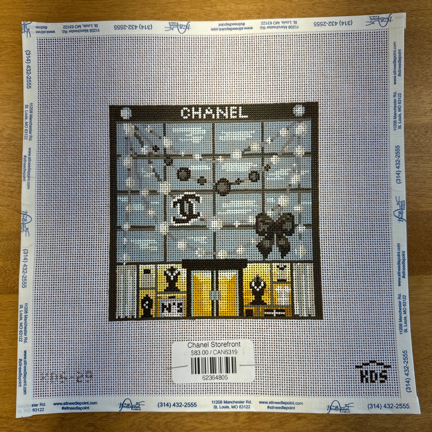 Chanel Storefront The Needlepoint Clubhouse