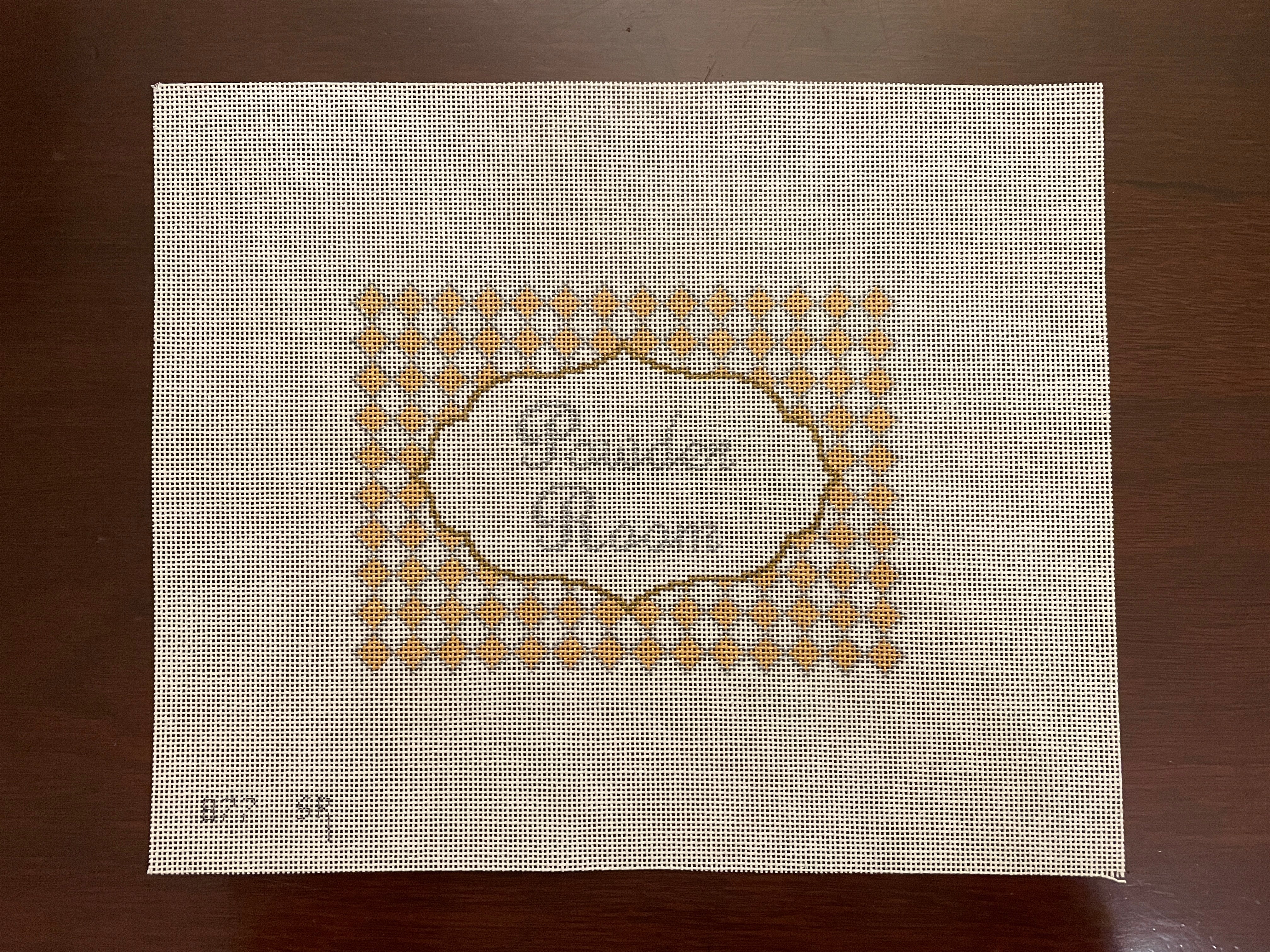 Powder Room Diamonds Sign – The Needlepoint Clubhouse