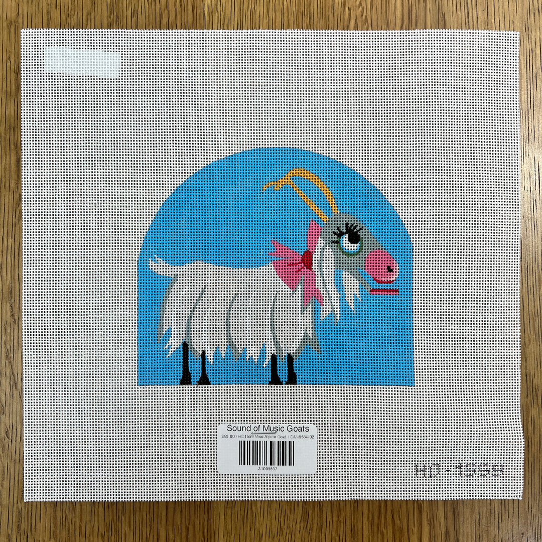 Sound of Music Goats – The Needlepoint Clubhouse