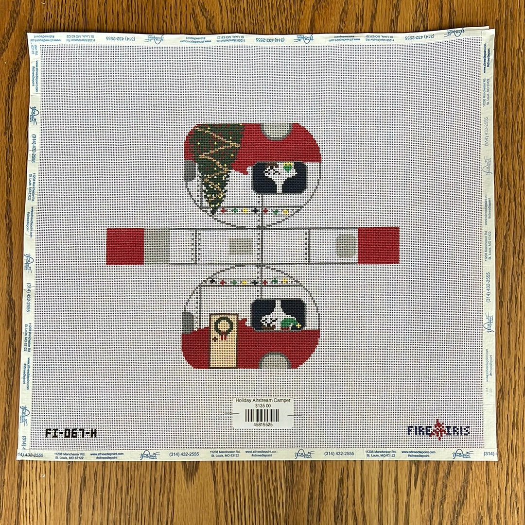 Holiday Airstream Camper – The Needlepoint Clubhouse