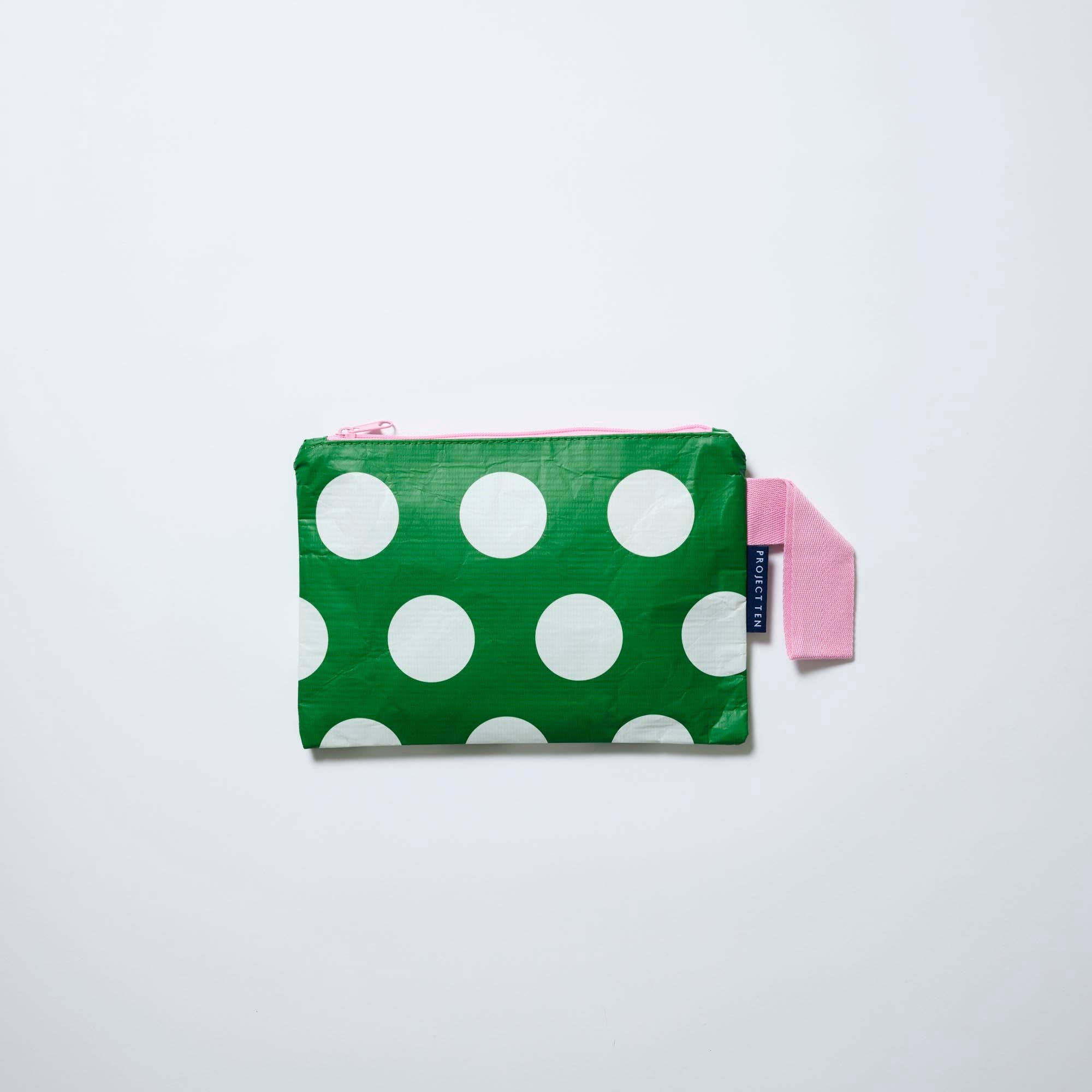 Mini Zip Pouch – Polka Dot – The Needlepoint Clubhouse