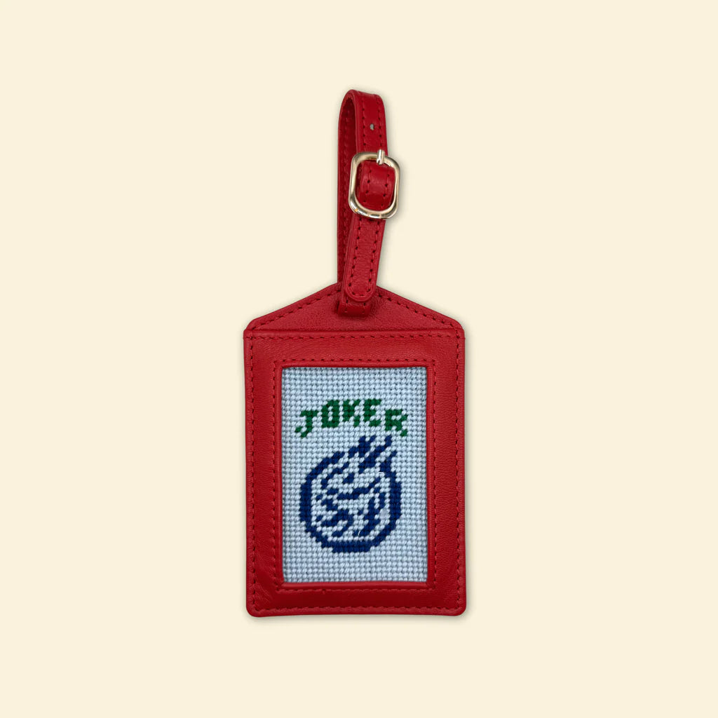 The Wild Tile | Luggage Tag Beginner Kit – The Needlepoint Clubhouse