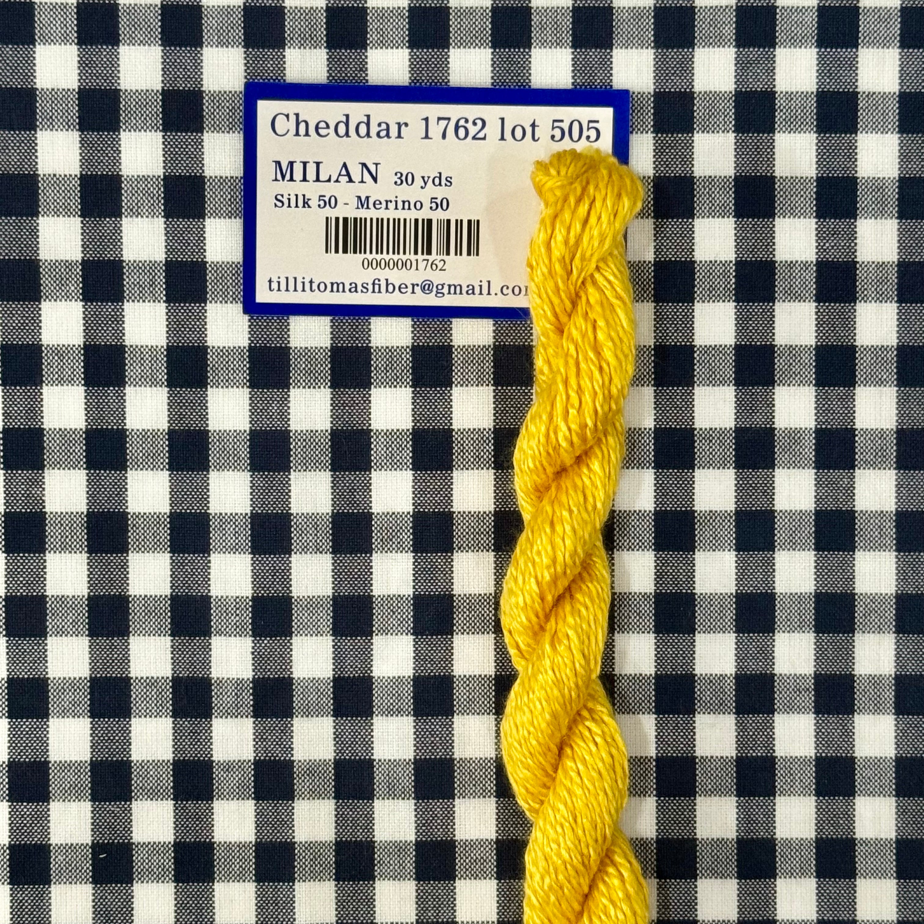 MS-1762 Cheddar | Milan Skein – The Needlepoint Clubhouse