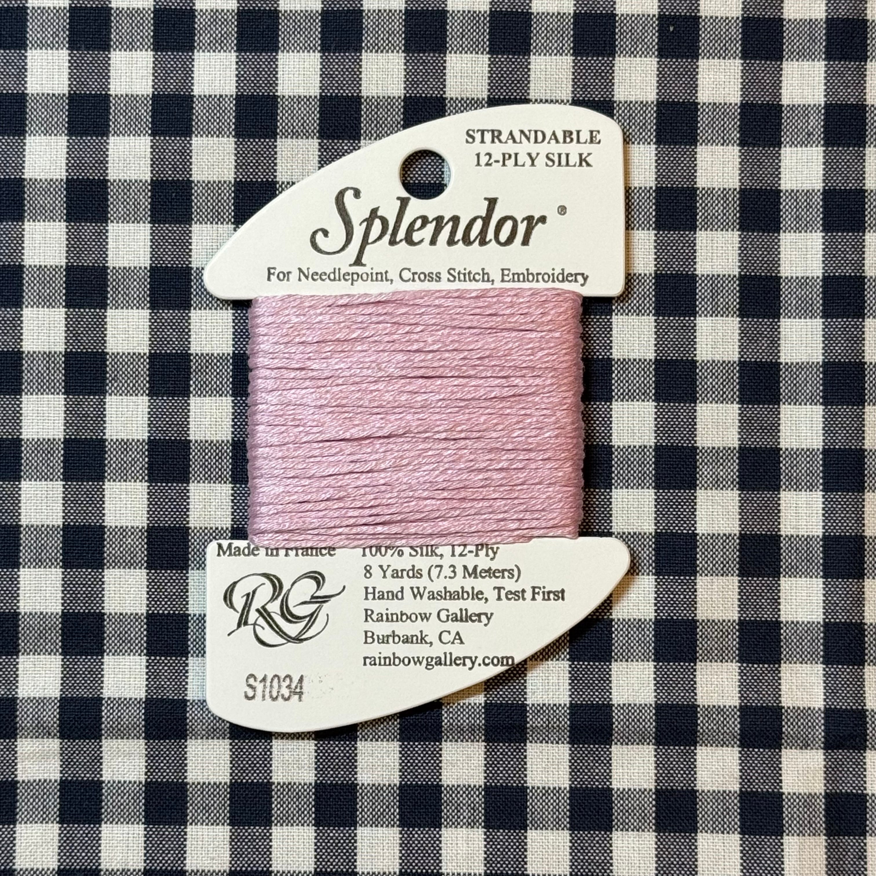 S1034 Lite Plum | Splendor – The Needlepoint Clubhouse