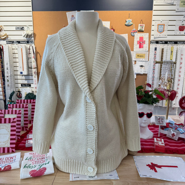 Heart NDLPT Cardigan Sweater – The Needlepoint Clubhouse