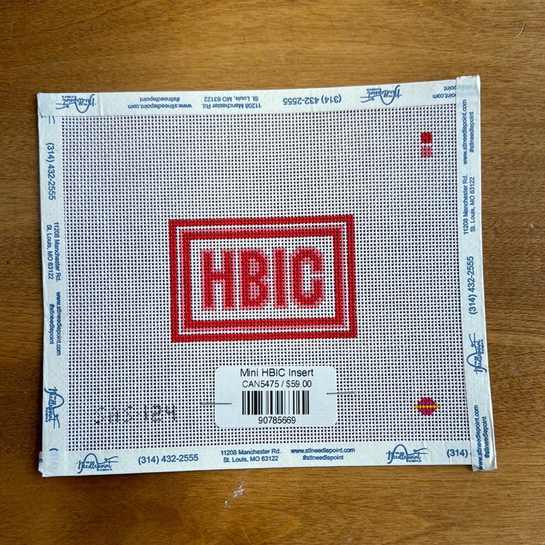 Hbic Machine Lab Mini HBIC Insert – The Needlepoint Clubhouse