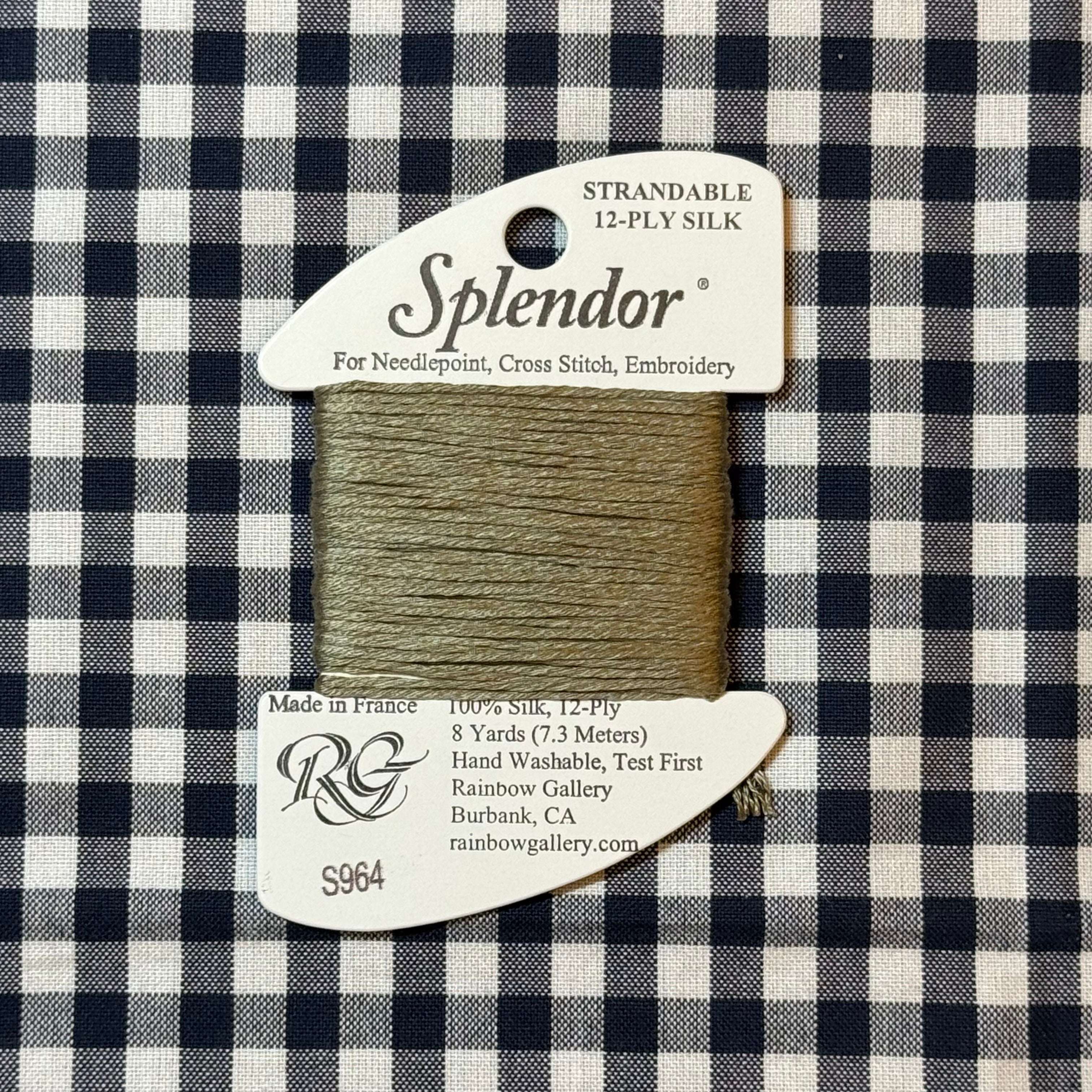 S964 Dark Sandstone | Splendor – The Needlepoint Clubhouse