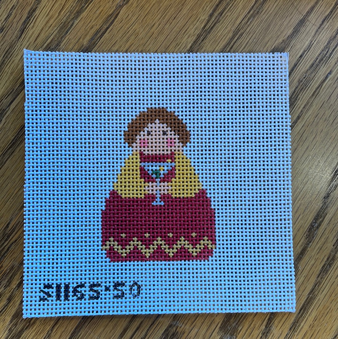 Angel with Martini The Needlepoint Clubhouse