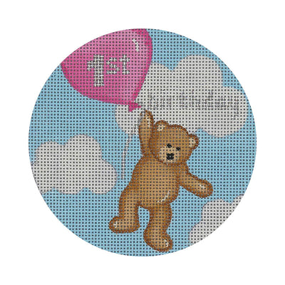 BB10 Flying High Teddy 1st B-day  Pink