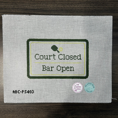 Court Closed, Bar Open Pickleball