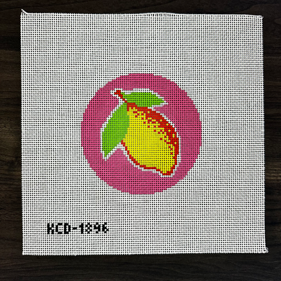 Pop Art Lemon Round