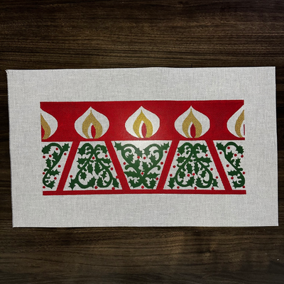 MOD Row of Candles with Berries