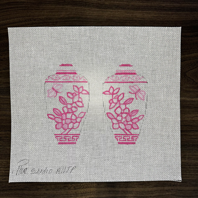 Pink Ginger Jar Scissor Case