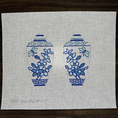 Blue Ginger Jar Scissor Case