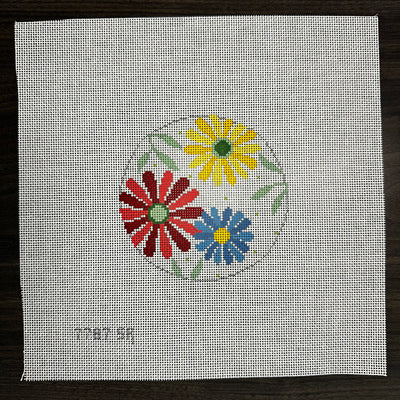 Flower Burst Round