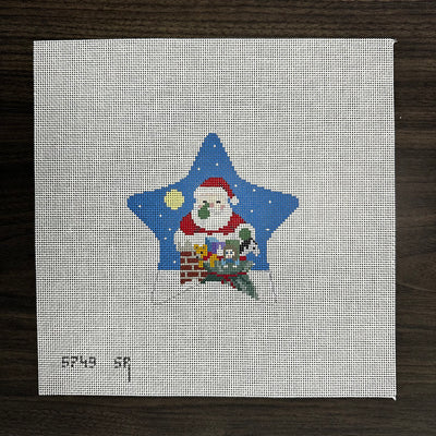 Santa, Chimney Nose Star