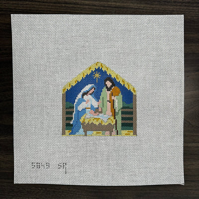 Nativity Stable Ornament