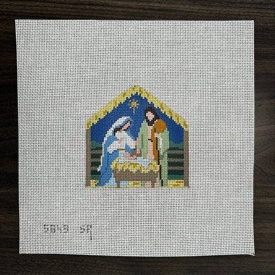 Nativity Stable Ornament