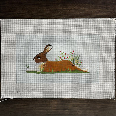 Rabbit in Flowers
