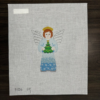 Boy Angel with Tree