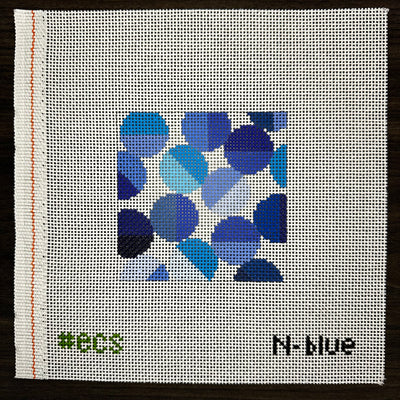 WS Needlepoint Coaster- Evelyn