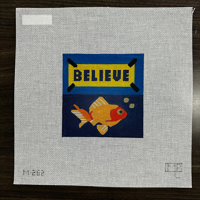 Believe Goldfish Square