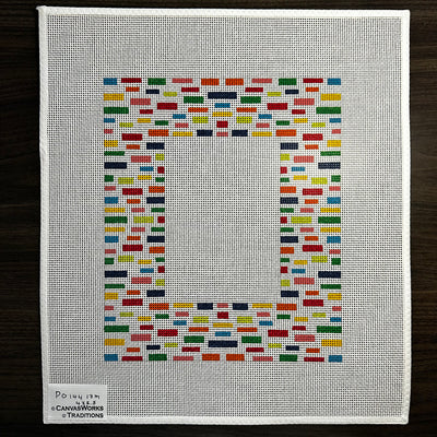 Multicolored Rectangle Frame