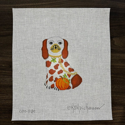 Halloween Staffordshire Dog