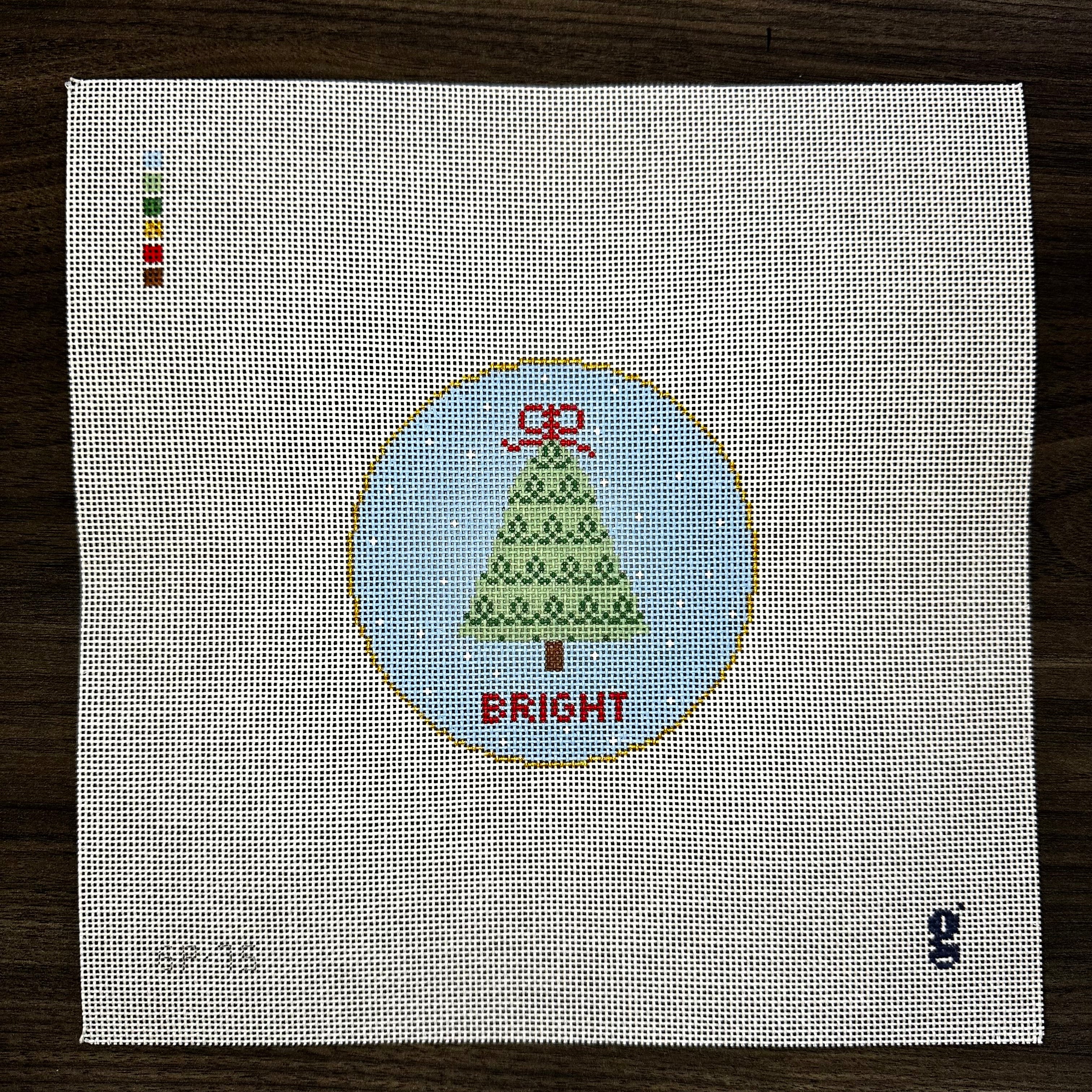 Squiggle Tree Canvas – The Needlepoint Clubhouse