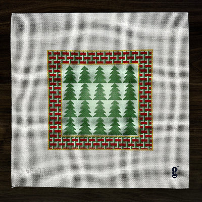 Interlocking Trees Canvas