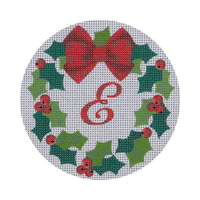 CHRW-E* Monogram Wreath E