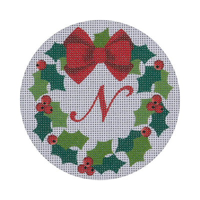CHRW-N* Monogram Wreath N
