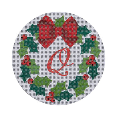CHRW-Q* Monogram Wreath Q