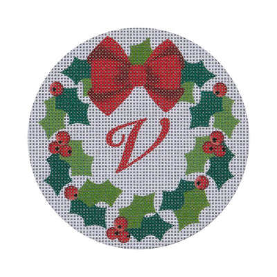 CHRW-V* Monogram Wreath V